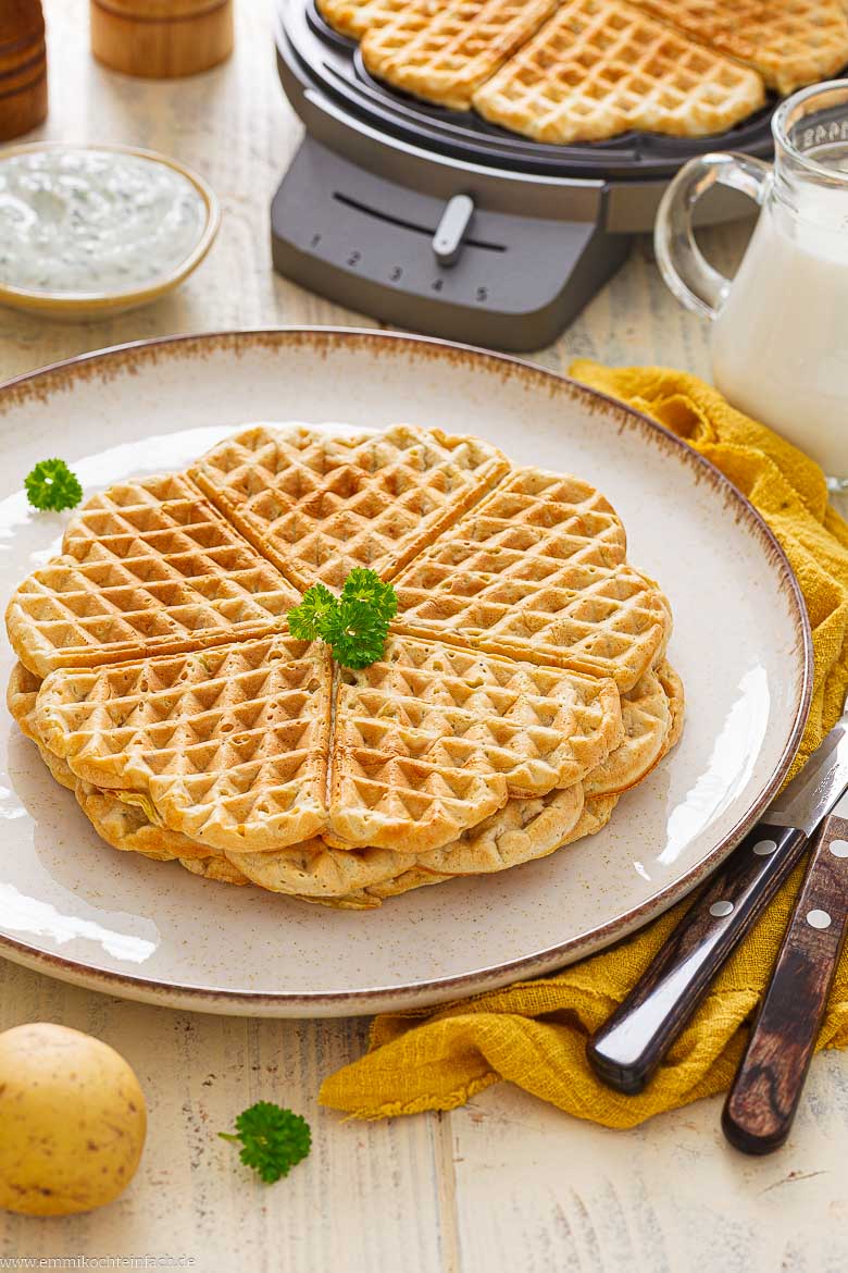 Omas Rezept für Kartoffelwaffeln
