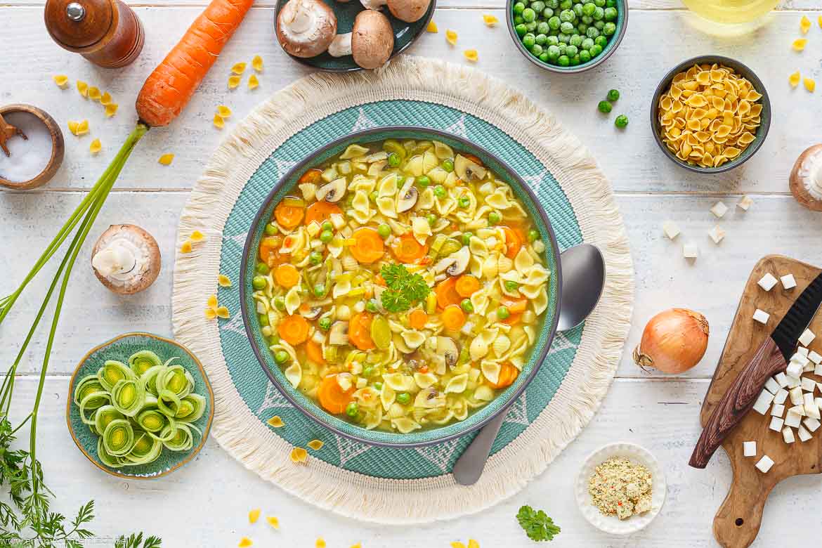 Rezept für Nudelsuppe