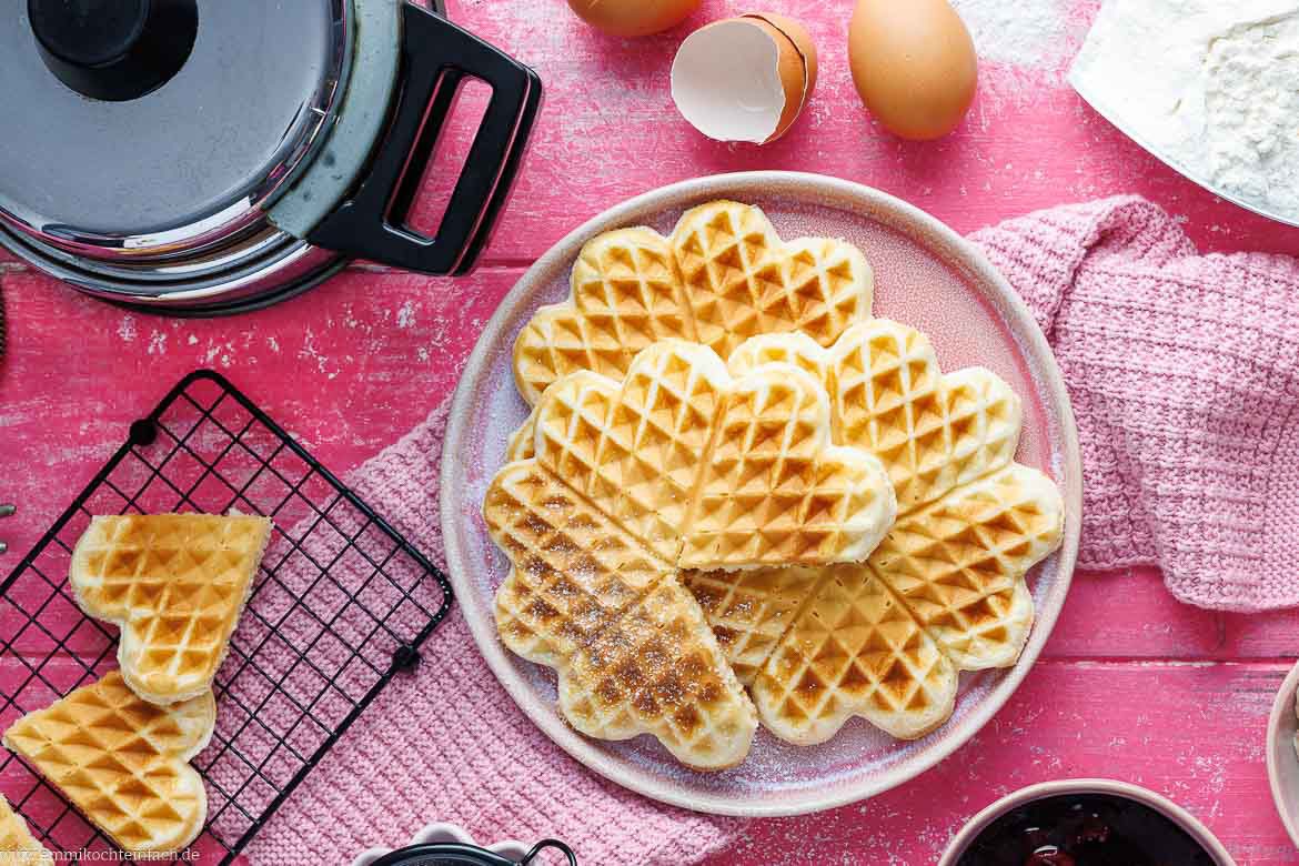 Omas Waffeln Rezept - Waffelteig