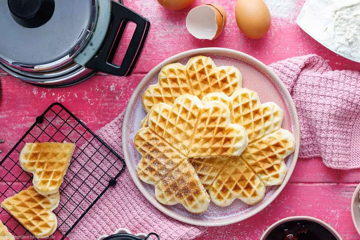 Omas Waffeln Rezept - Waffelteig
