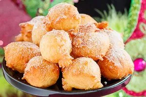 Fertig sind die selbstgemachten Quarkb&auml;llchen!