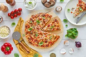 Rezept für Schüttelpizza