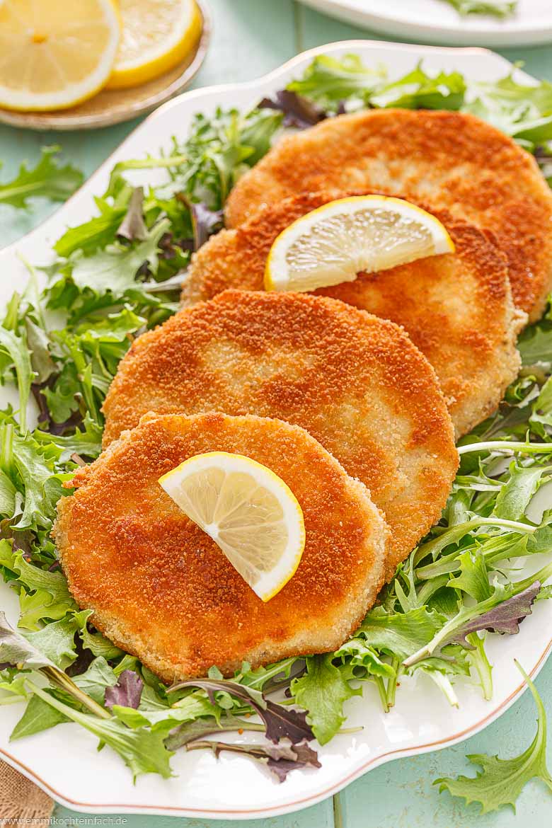 Sellerieschnitzel aus der Pfanne