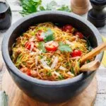 Spaghettisalat Rezept