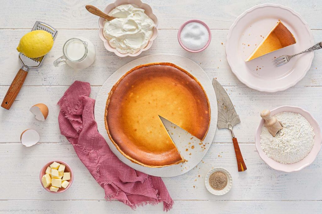 Rezept für Käsekuchen