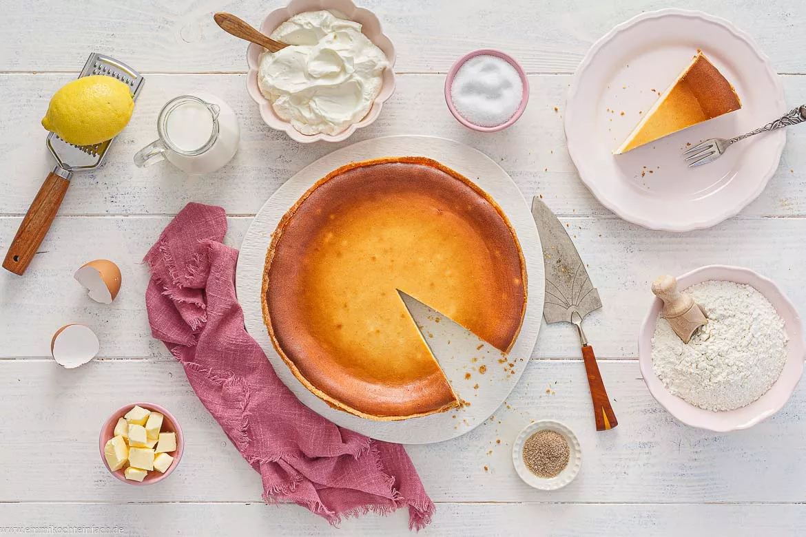 Rezept für Käsekuchen