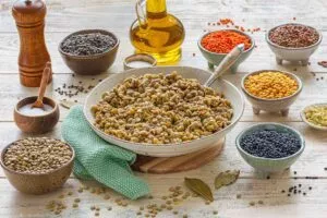 Rezept für das Linsen kochen