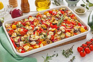 Ofengem&uuml;se frisch aus dem Backofen oder kalt servieren