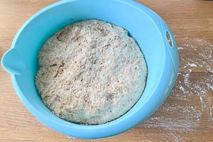 Teigvolumen verdoppelt sich während der Garzeit