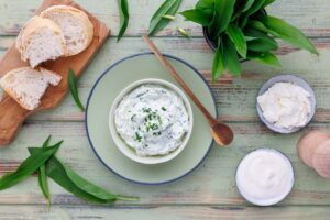 Rezept für Bärlauch-Dip