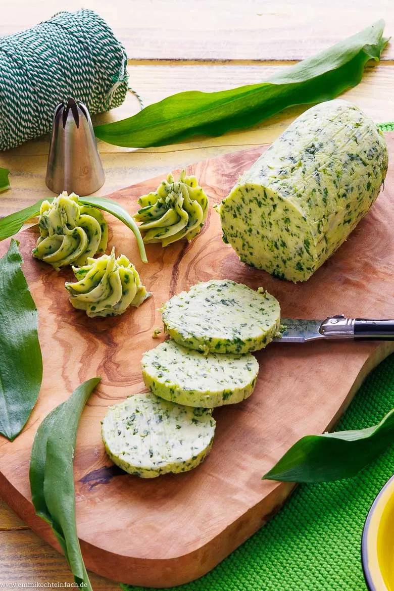 Fr&uuml;hlingshafter Aufstrich mit wildem Knoblauch