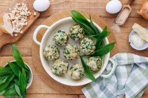 Rezept für Bärlauchknödel