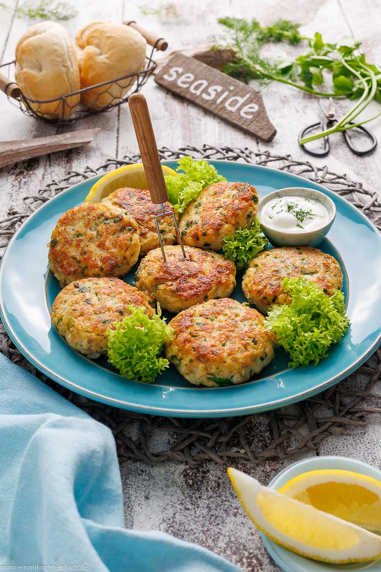 Fischfrikadellen aufw&auml;rmen, aufbewahren, einfrieren und auftauen