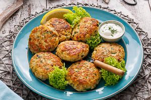 Fertig sind deine leckeren Fischfrikadellen.