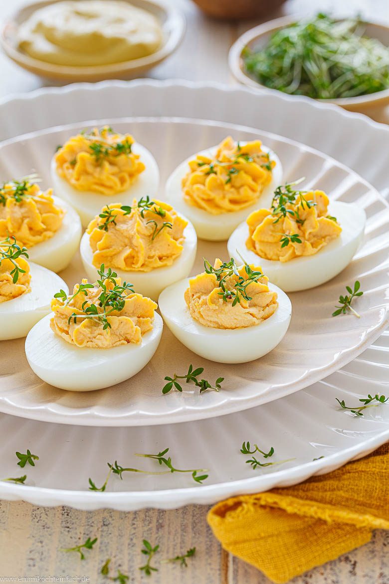 Deviled Eggs und Russische Eier