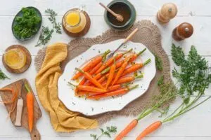 Rezept für glasierte Möhren