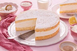 Rezept für Käse-Sahne-Torte