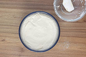 In der Springform 20 Minuten backen