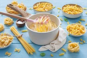 Rezept für das Nudeln kochen