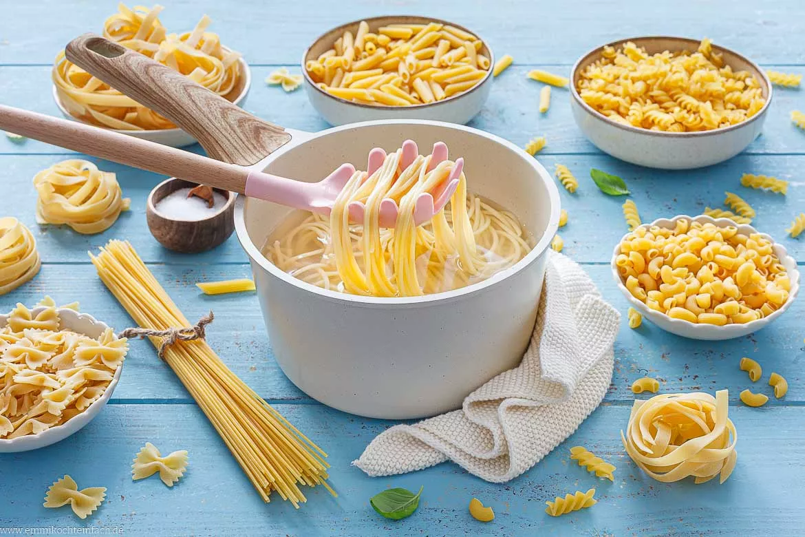 Rezept für das Nudeln kochen