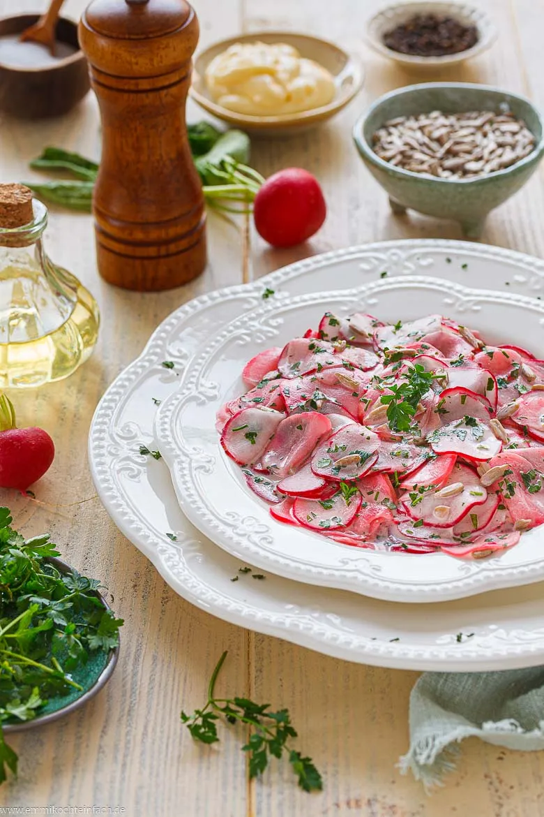 Tipps f&uuml;r die Zubereitung meines Radieschensalat-Rezepts