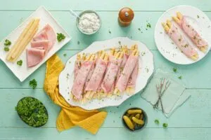 Rezept für Spargelröllchen