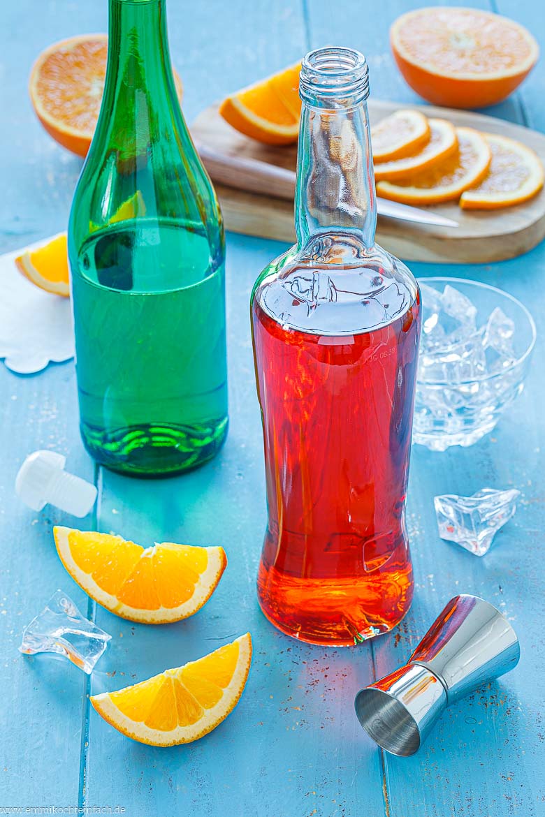 Aperol-Spritz-Zutaten