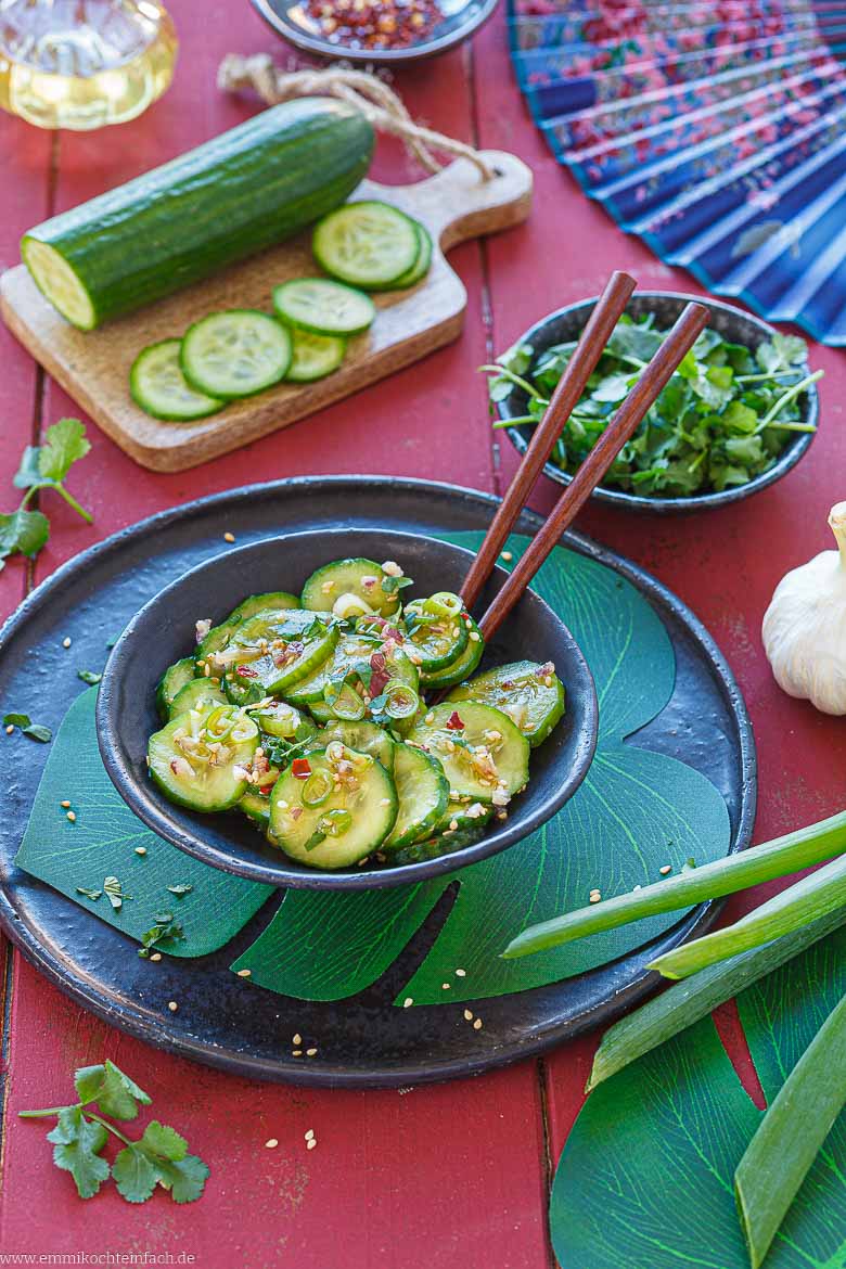 Tipps f&uuml;r die Zubereitung des asiatischen Gurkensalats