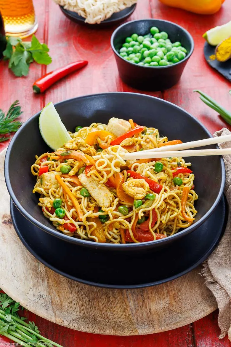 Bami Goreng einfach zu Hause selber kochen