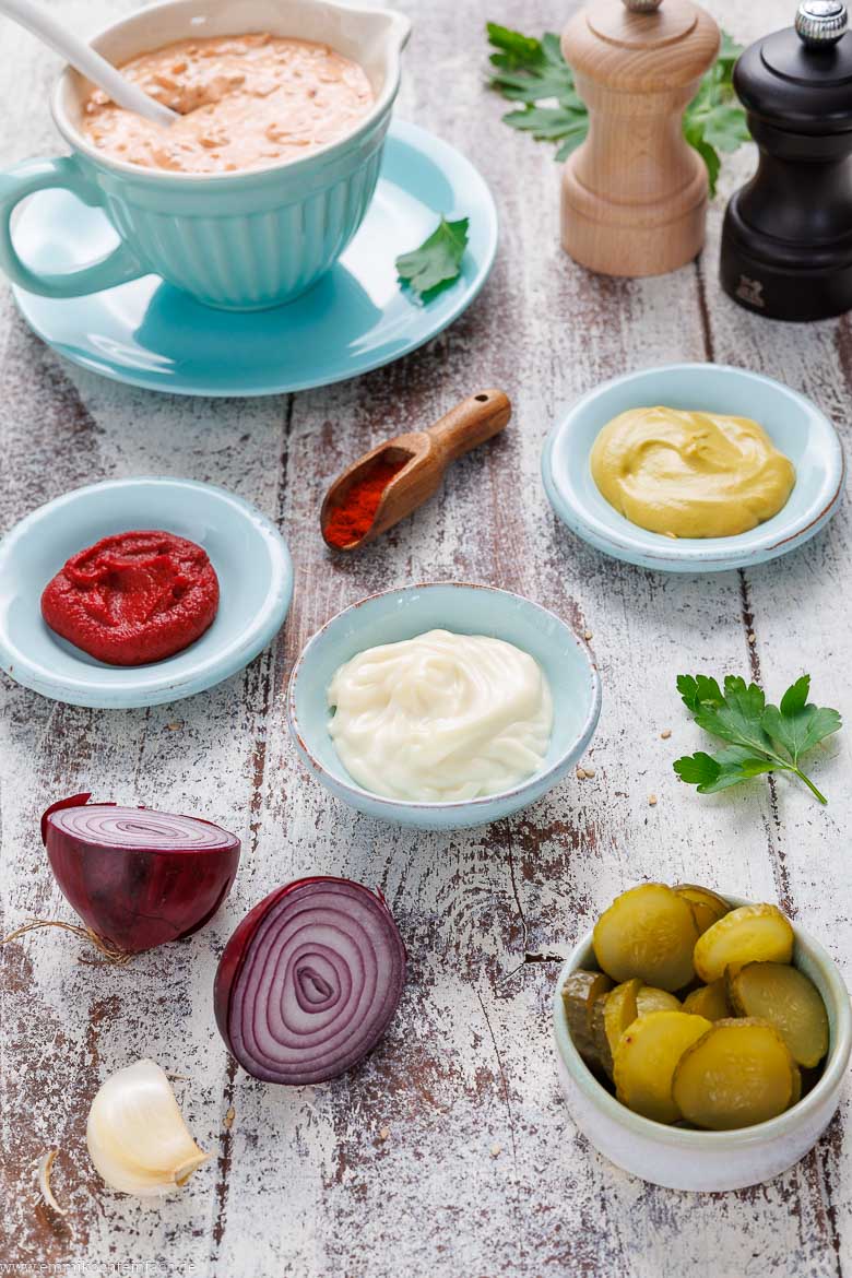 Zutaten f&uuml;r Big Mac Sauce