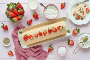 Rezept für Biskuitrolle