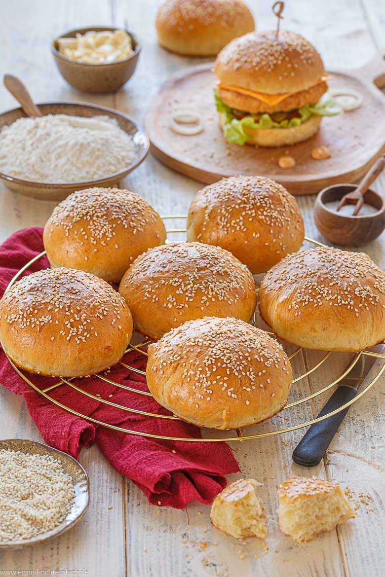 Brioche Br&ouml;tchen selber machen