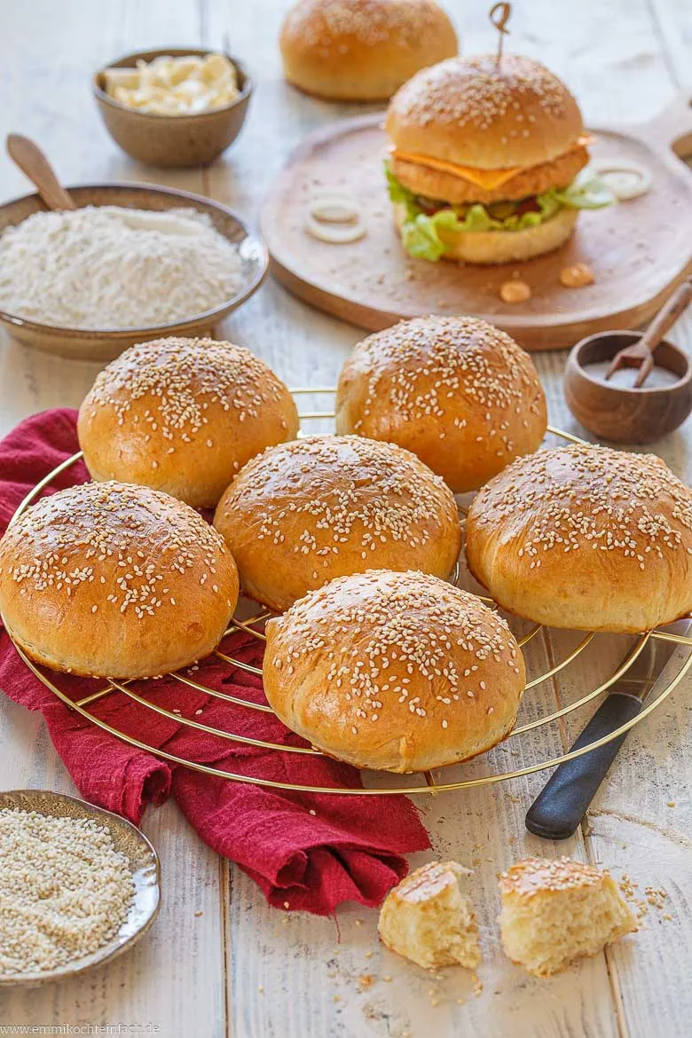 Brioche Br&ouml;tchen selber machen
