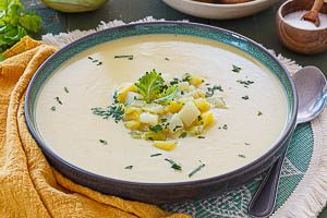 Fertig ist deine Kohlrabisuppe