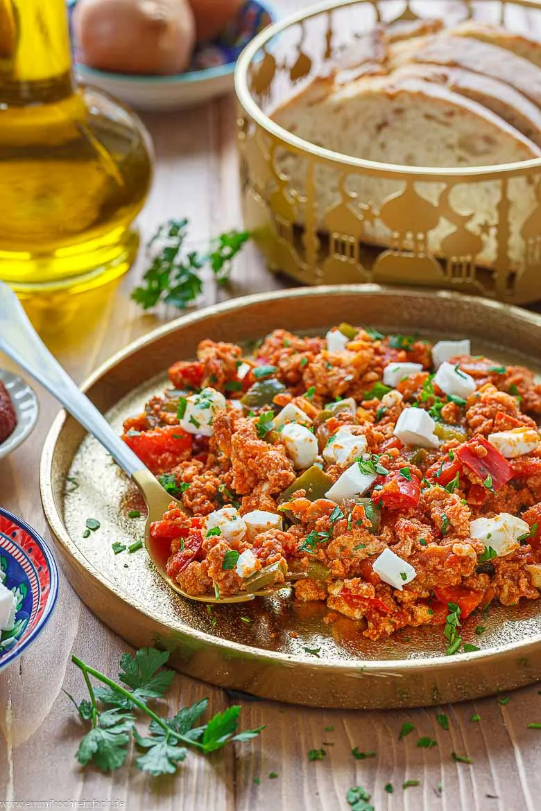 Menemen, das t&uuml;rkische Fr&uuml;hst&uuml;ck
