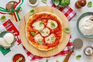 Rezept für Pizza Margherita
