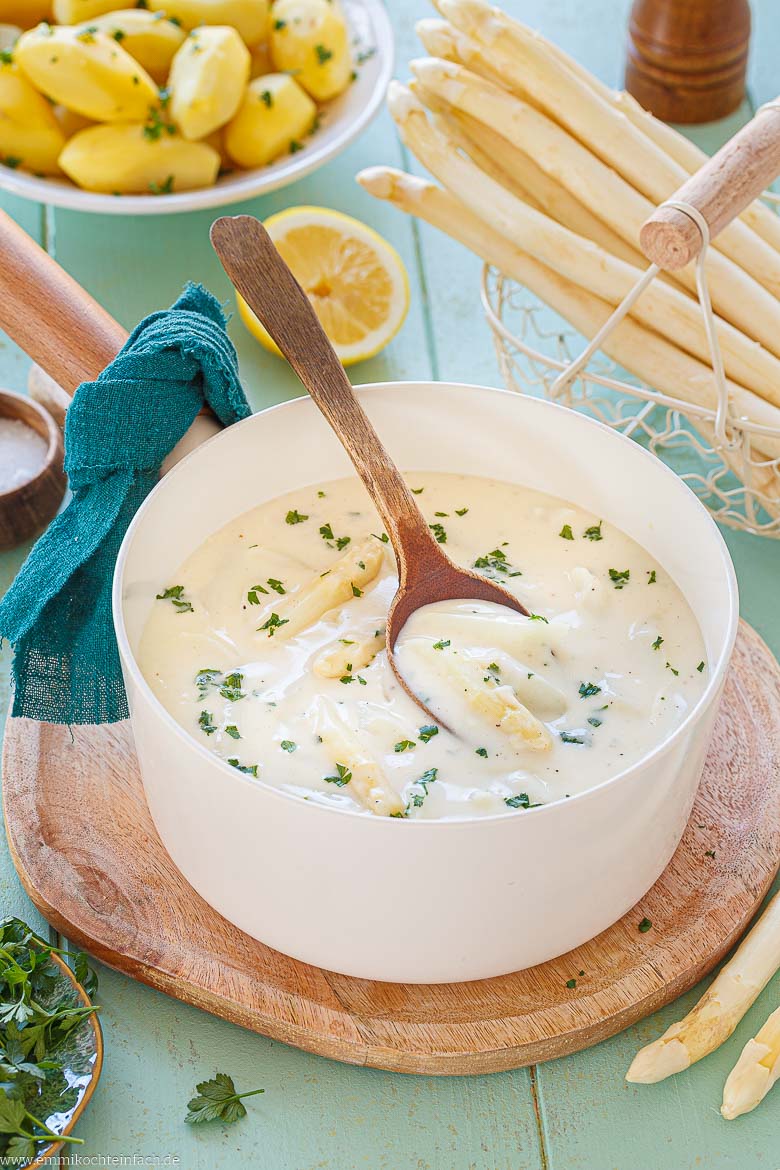 Saisonales Ragout-Rezept mit wei&szlig;em Spargel