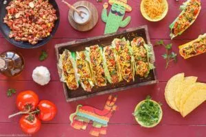 Rezept für vegetarische Tacos