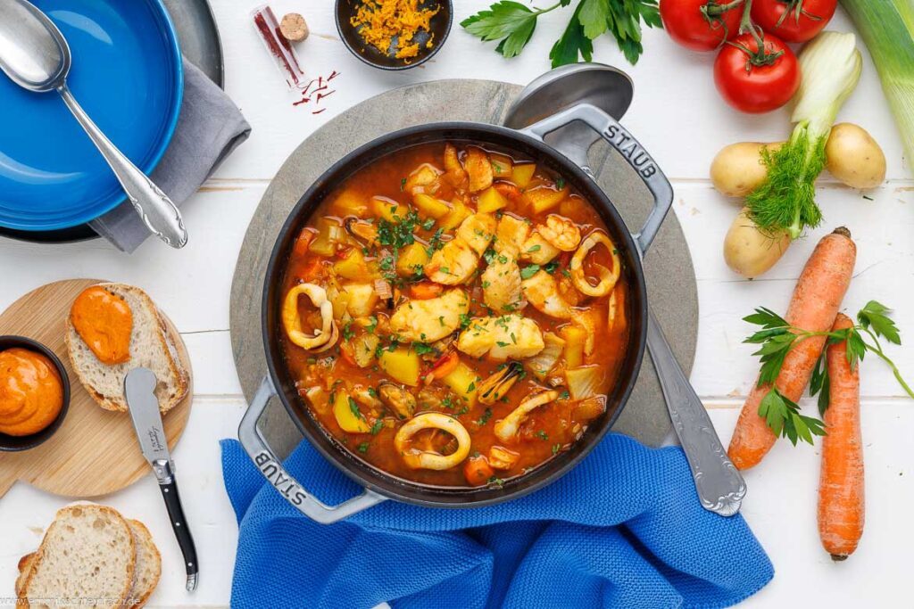 Rezept für Bouillabaisse