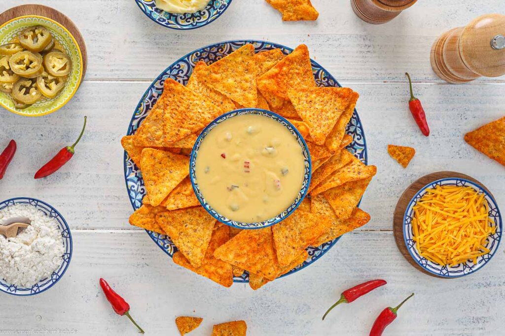 Rezept für Chili-Cheese-Sauce