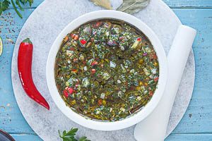 Fertig ist mein einfaches Chimichurri-Rezept