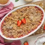 Rezept für Erdbeer-Crumble
