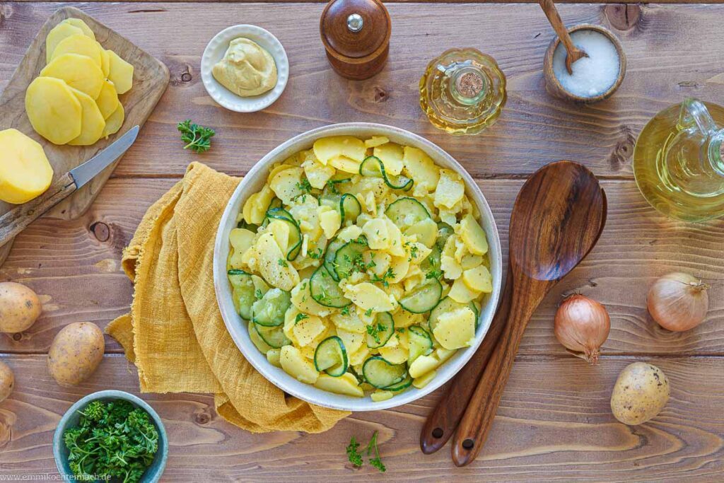 Rezept für Kartoffel-Gurken-Salat