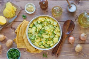 Rezept für Kartoffel-Gurken-Salat