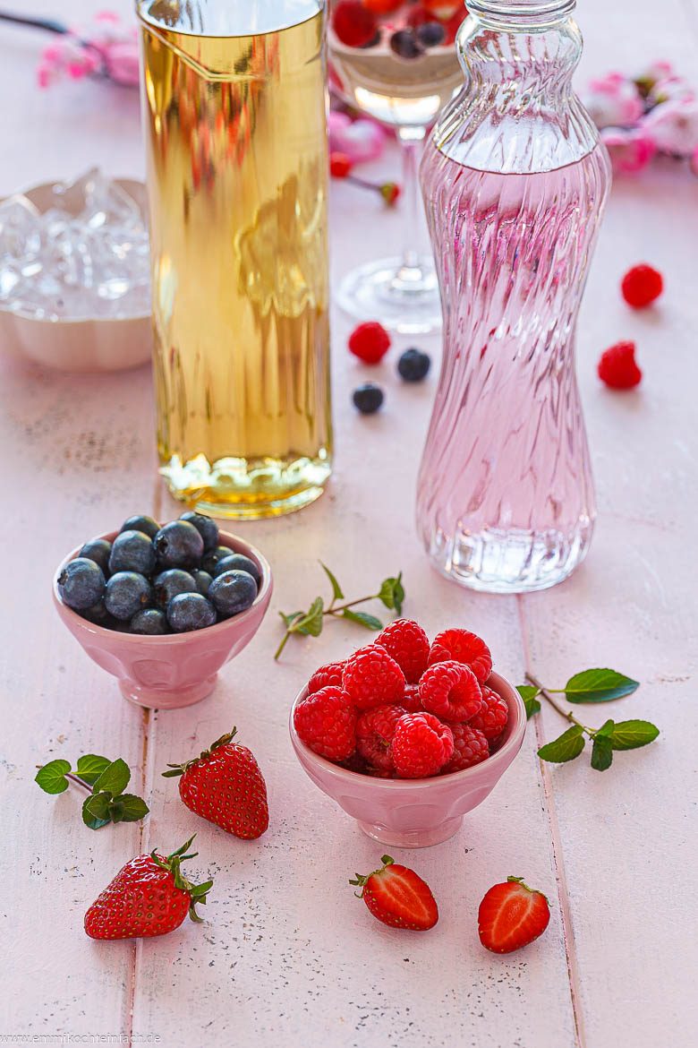 Zutaten f&uuml;r Lillet Wild Berry