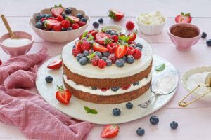 Rezept für Naked Cake