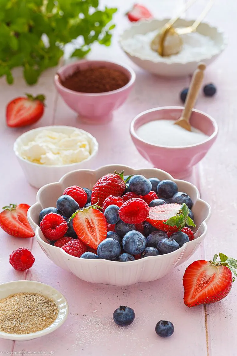 Zutaten f&uuml;r Naked Cake