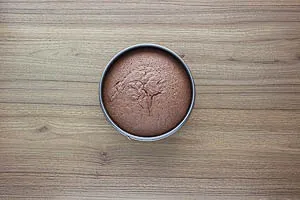Teig in die vorbereitete Springform f&uuml;llen und im Ofen backen