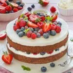 Rezept f&uuml;r Naked Cake
