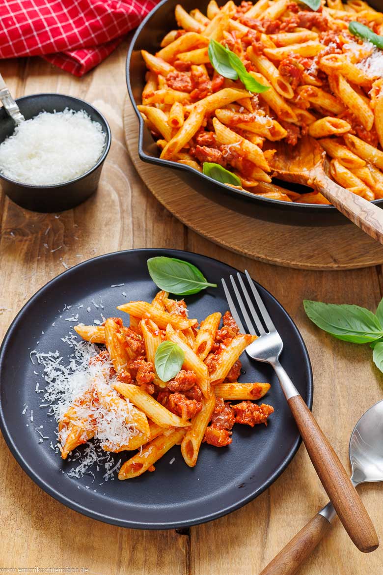 Tipps f&uuml;r die Zubereitung meiner Salsiccia Pasta